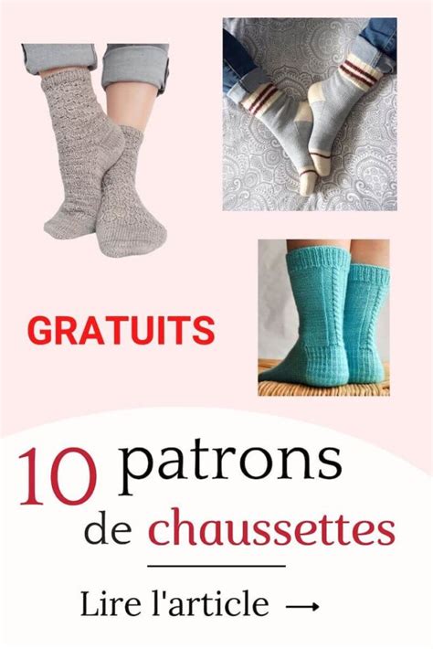 10 Patrons Gratuits Pour Tricoter Des Chaussettes Tricot