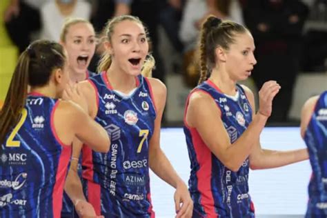 Volley Femminile Challenge Cup La Savino Del Bene Scandicci Pronta