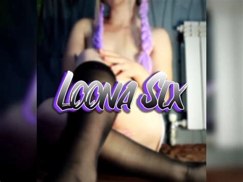 Goth Bitch Fucks Herself With A Big Vibrator Teen Porn Feat Loona Sex Xhamster
