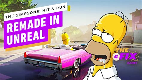 Simpsons Hit And Run Remade In Unreal Engine Ign Daily Fix Youtube