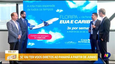 Novidade No Turismo Florian Polis Ter Voos Diretos Para O Panam A