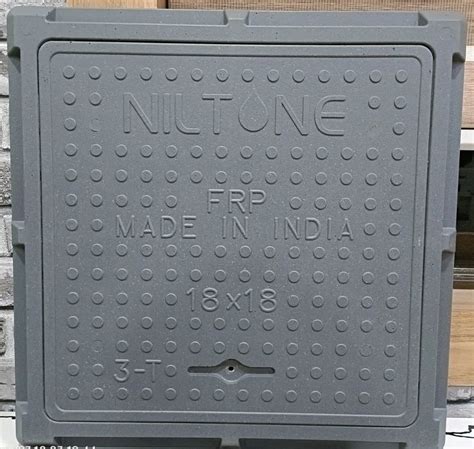 Frp Square Manhole Cover For Construction Capacity 5 Ton At 3300