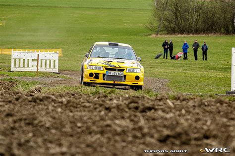 Macht John Teufel Michael Mitsubishi Lancer Evo Vi Adac Rallye