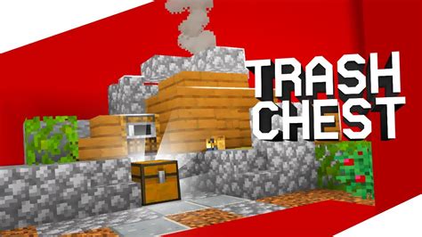 Cara Membuat Working Trash Chest Minecraft Indonesia Youtube