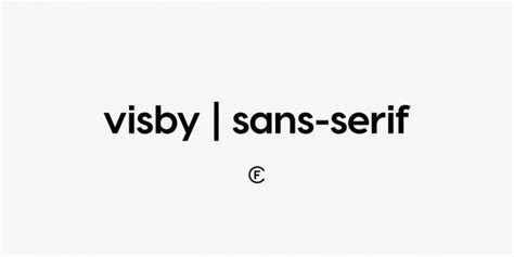 Visby CF Font DOWNLOAD | Download fonts, Visby, Fonts