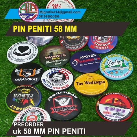 Jual CETAK PIN PENITI 58 Shopee Indonesia