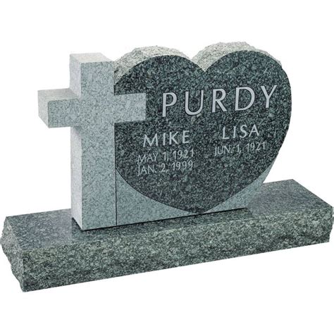 Upright Tablet Headstones Custom Monuments Cemetery Grave Markers Pacific Coast Memorials