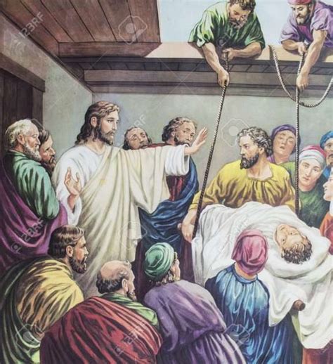 Jesus Heals The Paralytic EPuzzle Photo Puzzle