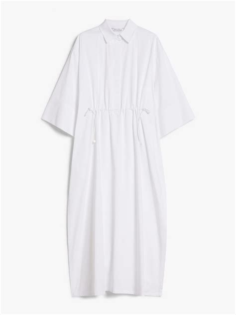 Vestido Blanco Seda Max Mara