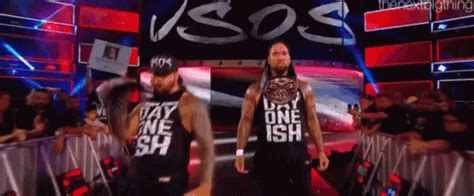 The Usos Wwe GIF - The Usos WWE Entrance - Discover & Share GIFs