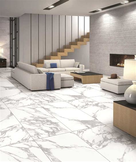 Glacier White 60x120 Cm Eternity Glazed Vitrified Tiles