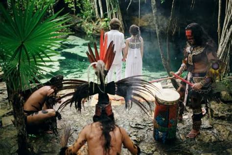 Boda por el rito maya una ancestral ceremonia simbólica Bodas