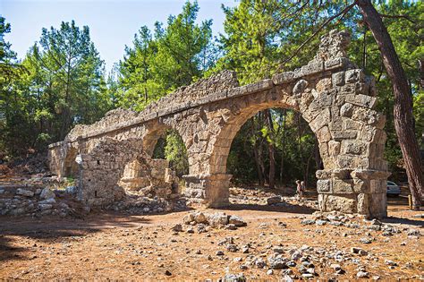 Das Viadukt Von Phaselis Antike Stadt Bild Kaufen 71374289