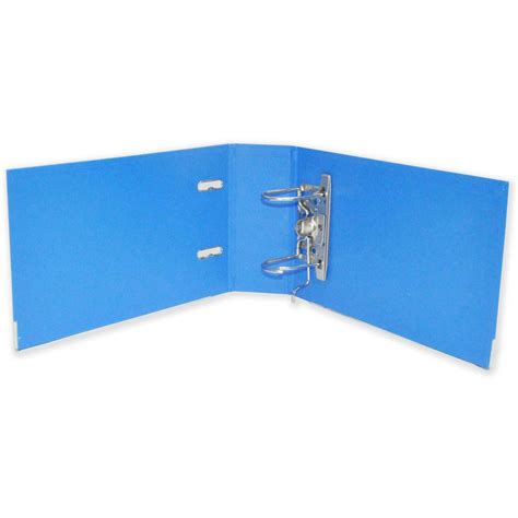 Buy FIS PP Lever Arch Box File 180x280mm Broad 8cm 3inch Fixed Blue