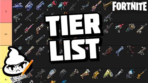 Tier List Melhores Armas Fortnite Salve O Mundo YouTube