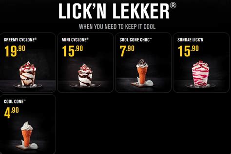 Chicken Licken Menu Prices & Specials