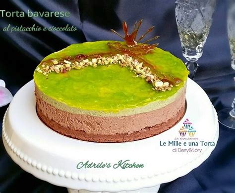 Torta Bavarese Al Pistacchio E Cioccolato Le Mille Ricette