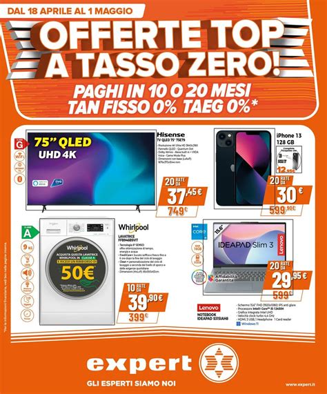 Offerta Speciale Expert Volantino Attuale Valido Fino A Maggio