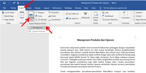 Cara Mengambil Gambar Di Ms Word Analisis