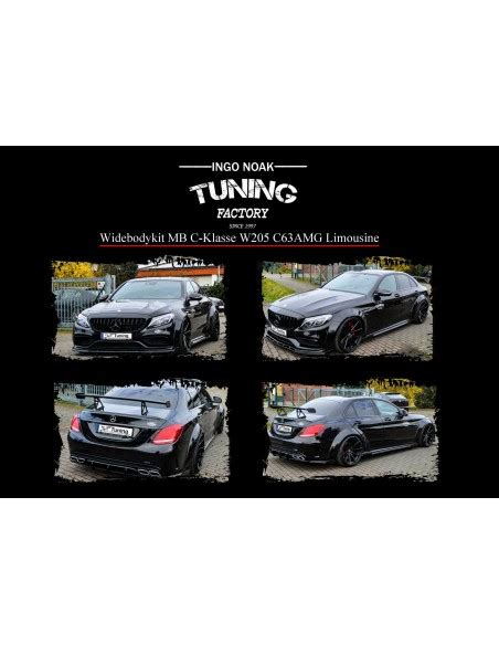 Ingo Noak Tuning Widebodykit F R Mercedes Benz C Klasse W C