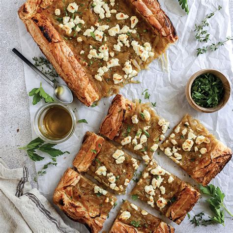 Caramelized Onion Puff Pastry Tart Recipe Farm Flavor Recipe