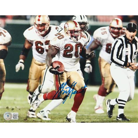 Garrison Hearst Signed 49ers 8x10 Photo (Beckett) | Pristine Auction