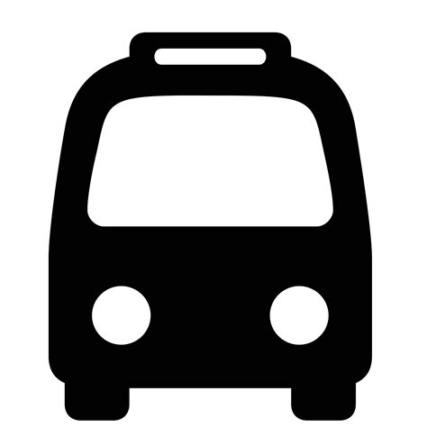 Vector White Bus Icon Download Icons In All Formats Or Edit Them For