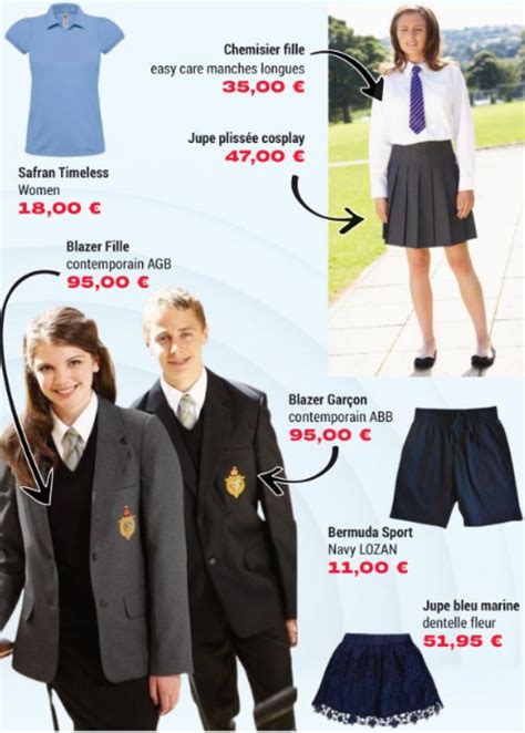 100 à 150€ Lensemble Le Moins Cher Voici Les Prix Des Uniformes Scolaires