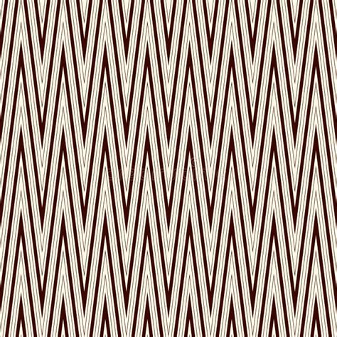 Chevron Diagonal Stripes Seamless Pattern With Classic Geometric