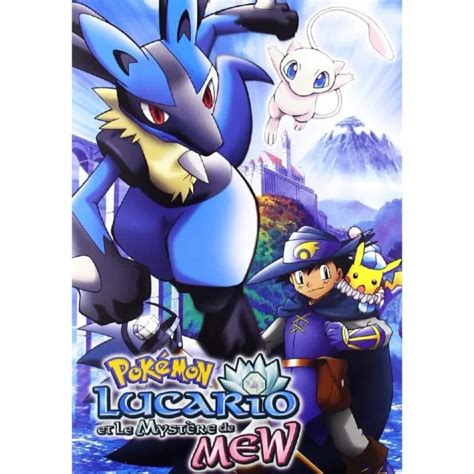 Dvd Pok Mon Pisode Nouveau Lucario Et Le Mystere De Mew Eur