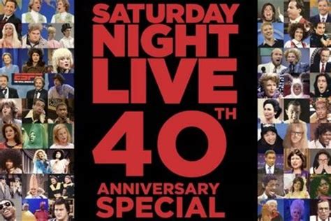 Television Saturday Night Live 40th Anniversary Special