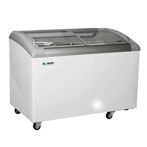 Capacity L Number Of Doors Elanpro Ekg Dl Glass Top Freezer