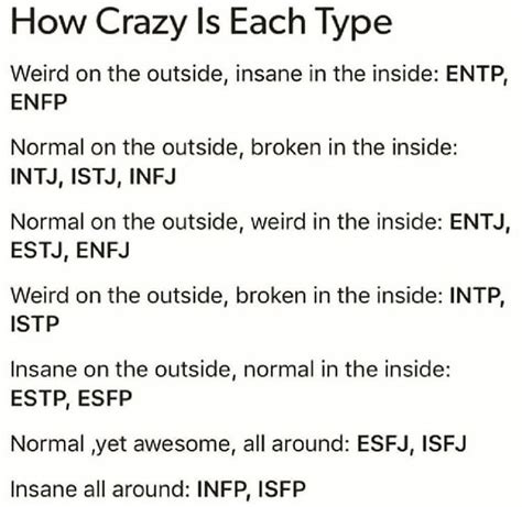 MBTI Memes On Instagram Okay But I Wonder Why We Are Broken Inside