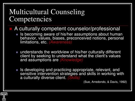 Ppt Development Of Multicultural Competence In School Psychology