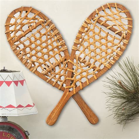 Ski Lodge Decor & Decorative Snowshoes | Black Forest Décor