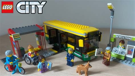 Lego City Bus Station 60154 Speed Build Youtube