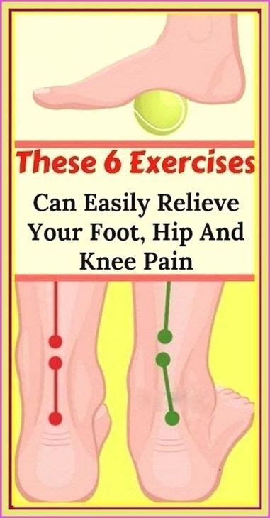 Exercises To Relieve Hip Knee And Foot Pain