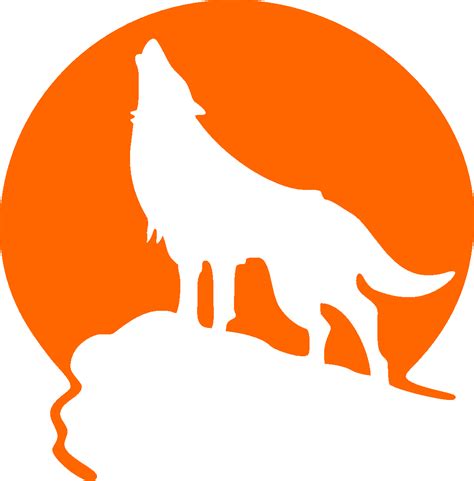 Howling Wolf Clipart - Cliparts.co