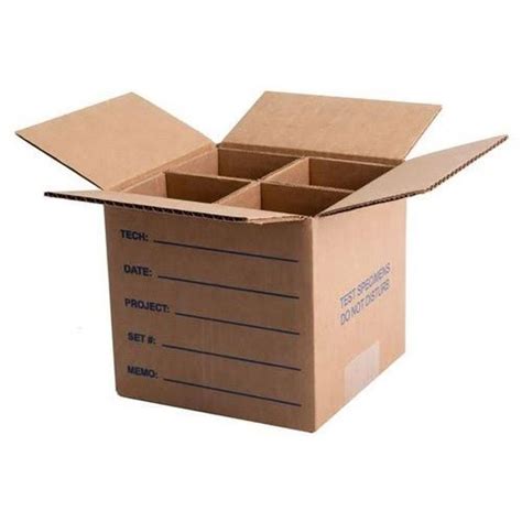 Brown Double Wall 5 Ply Partition Corrugated Shipping Box At Rs 56