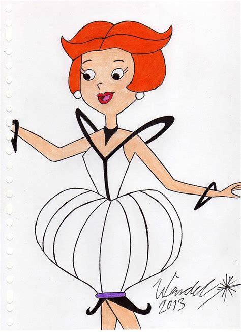 Jane Jetson Drawing By Wendel Krolis Fine Art America