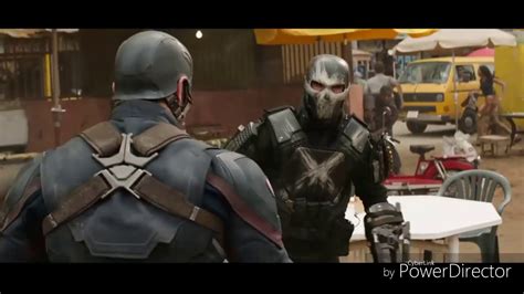 Captain America Vs Crossbones Captain America Civil War Youtube