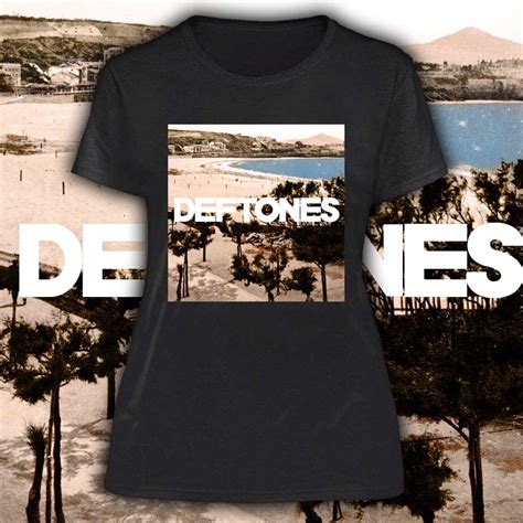 DEFTONES California POLERA DE MUJER ALGODÓN IMPRESIÓN DTG POLERAS A