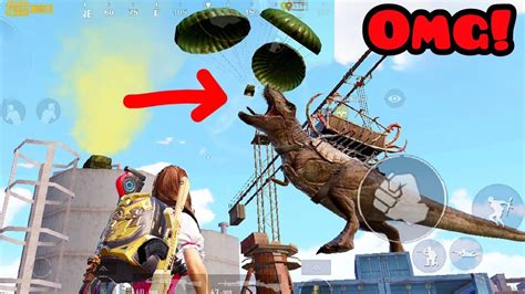 😲 Best Loot With Trex In Dinoground Mode 🦖 Pubg Bgmi Youtube