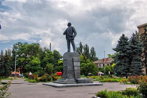 Фото Геническ. Ленин в городе Геническ
