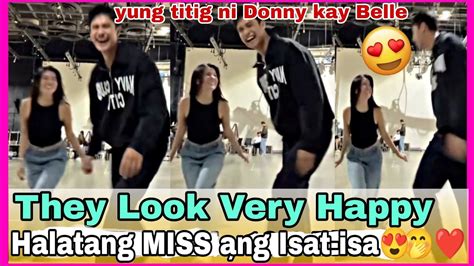 Actual Video Iba Ang Saya At Energy Ni Donny At Belle Pag Magkasama