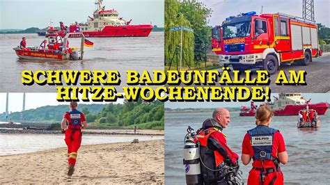 TÖDLICHE BADEUNFÄLLE AM WOCHENENDE JUNGE 16 IN ELBE VERMISST FRAU