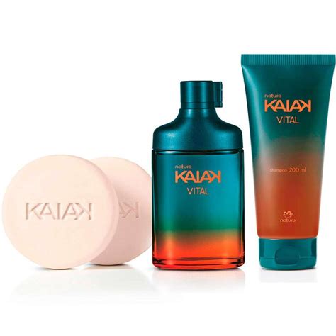 Kaiak Vital Masculino Shampoo Jabón Promoción Natura