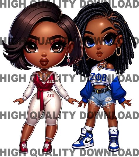 Zeta Phi Beta Png Delta Sigma Theta Png Still Sisters Digital Download Etsy