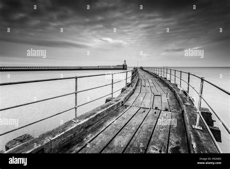 Blyth harbour east pier hi-res stock photography and images - Alamy