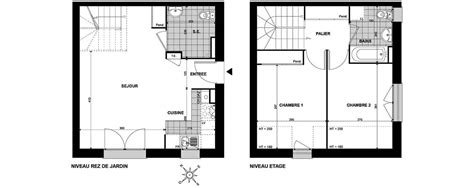 Duplex T3 De 61 90 M2 Rdc So Les Jardins De La Vallée Hem Ref 092